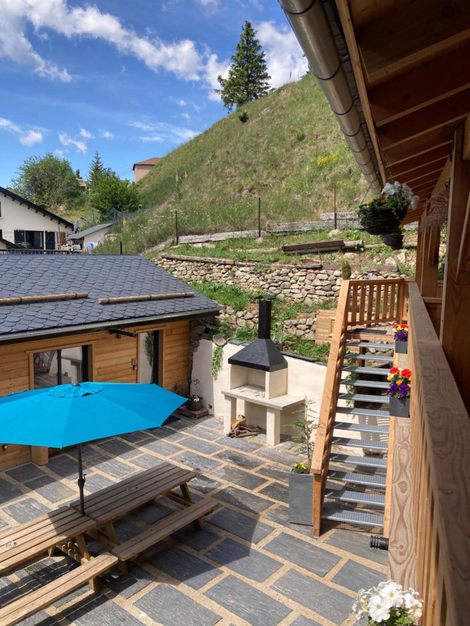 Chalet Melba Le Clos Des Ours Matemale Exteriér fotografie