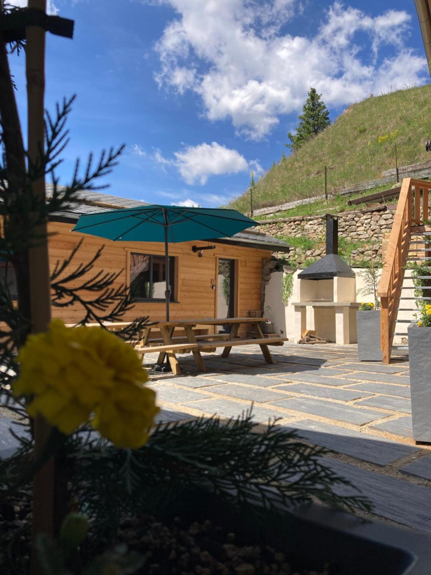 Chalet Melba Le Clos Des Ours Matemale Exteriér fotografie